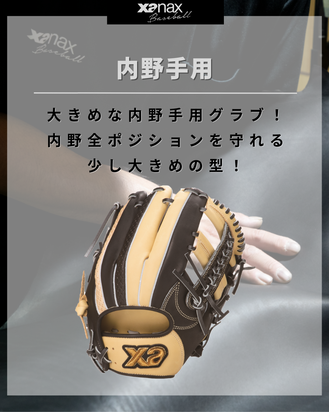 軟式トラストエックス（サイズ29.5cm）内野手用｜ザナックス公式