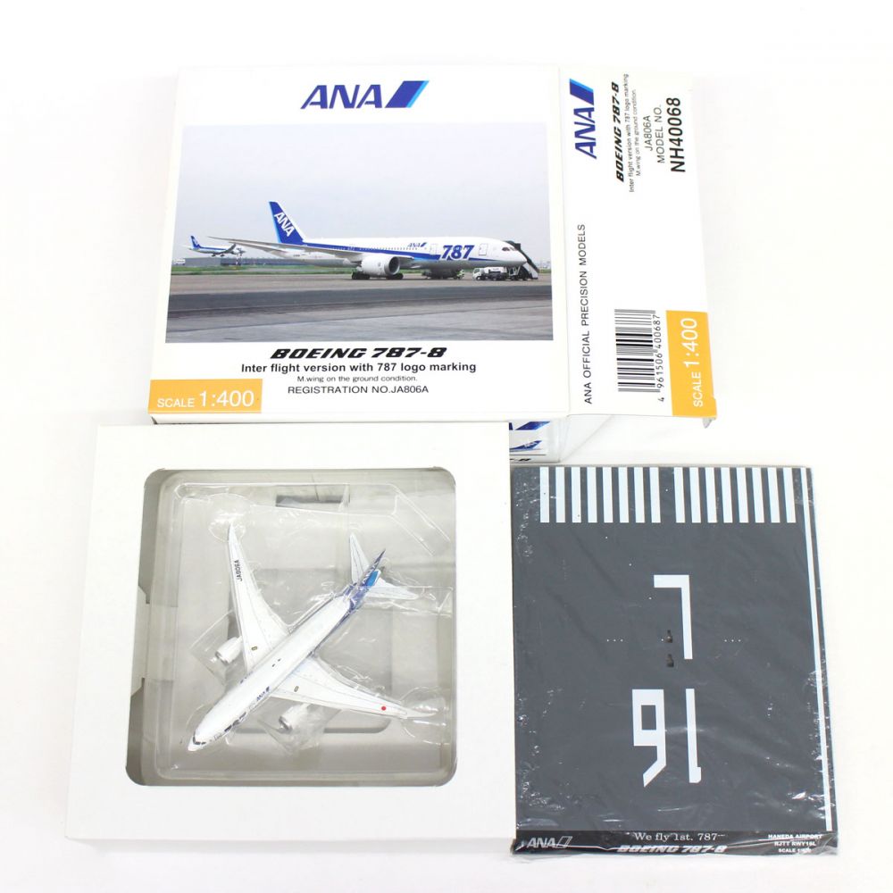 全日空商事 ANA BOEING ボーイング 787-8 1/400 JA806A NH40068 飛行機