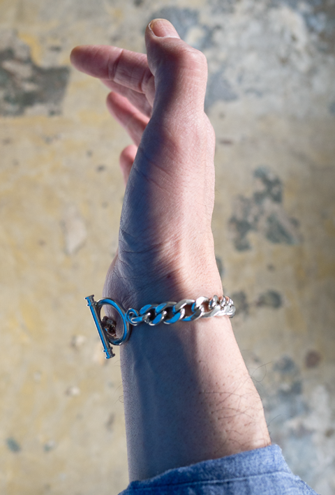 MADE IN CALIFORNIA T-BAR CHAIN BRACELET | 大阪心斎橋のメンズ洋服の