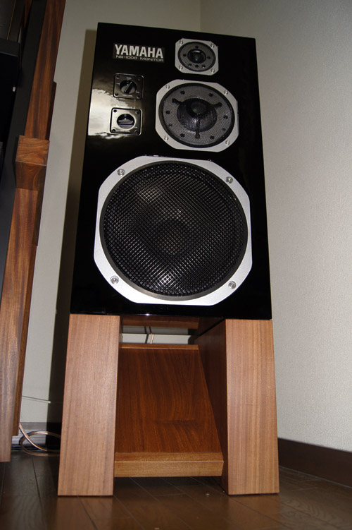 TEAK-BLOCK YAMAHA:NS-1000Mスピーカースタンド
