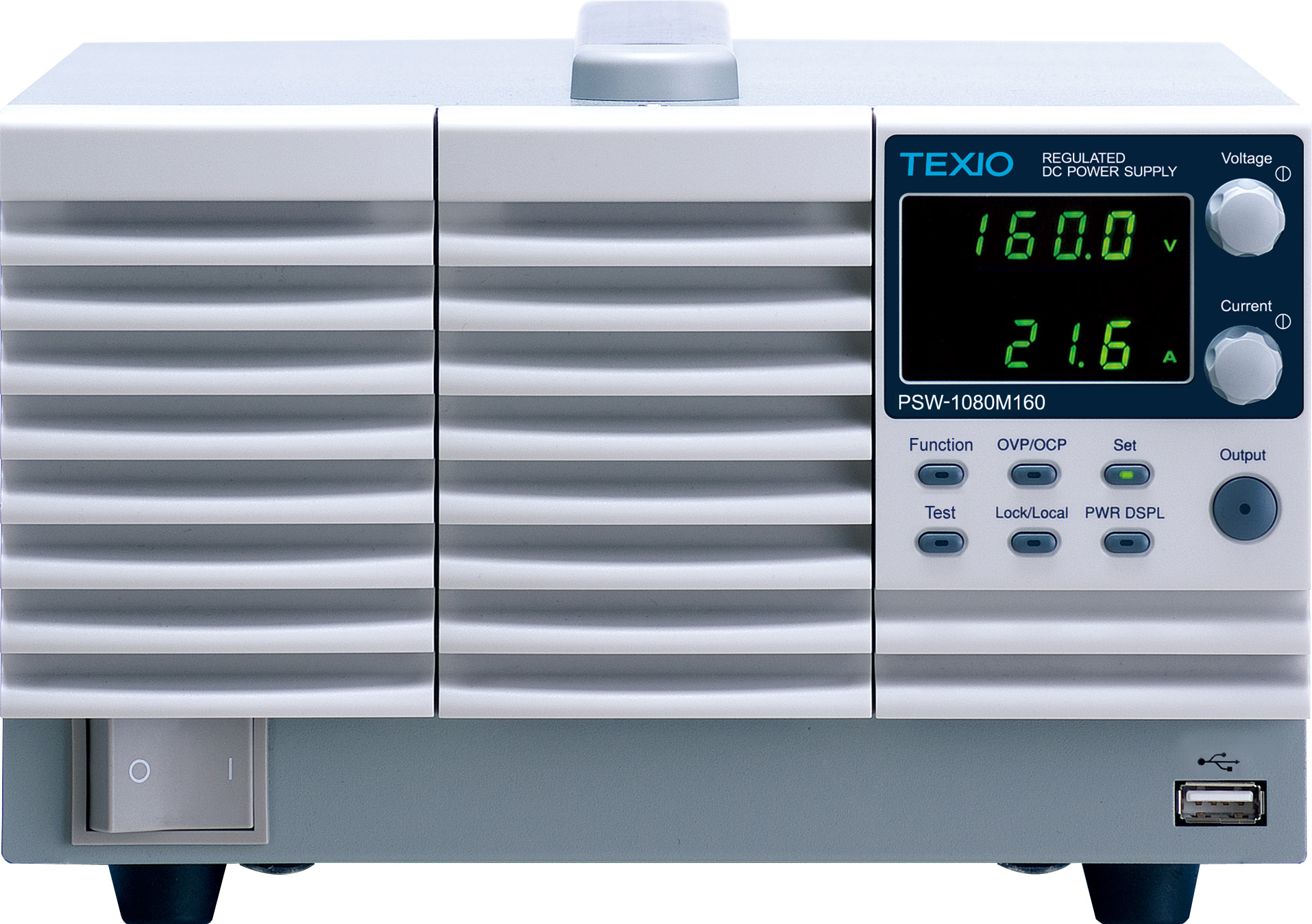 ロギング機能付きワイドレンジ直流安定化電源（PSW-1080M250A