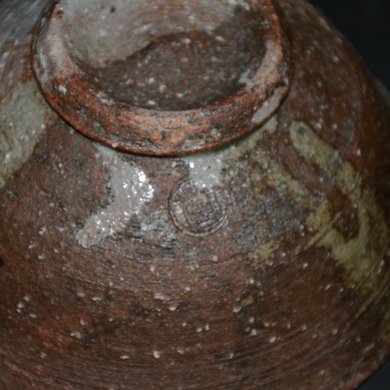 高麗刷毛目茶碗 韓国 聞慶窯 千漢鳳 （チョンハンボク） 古物 35000円