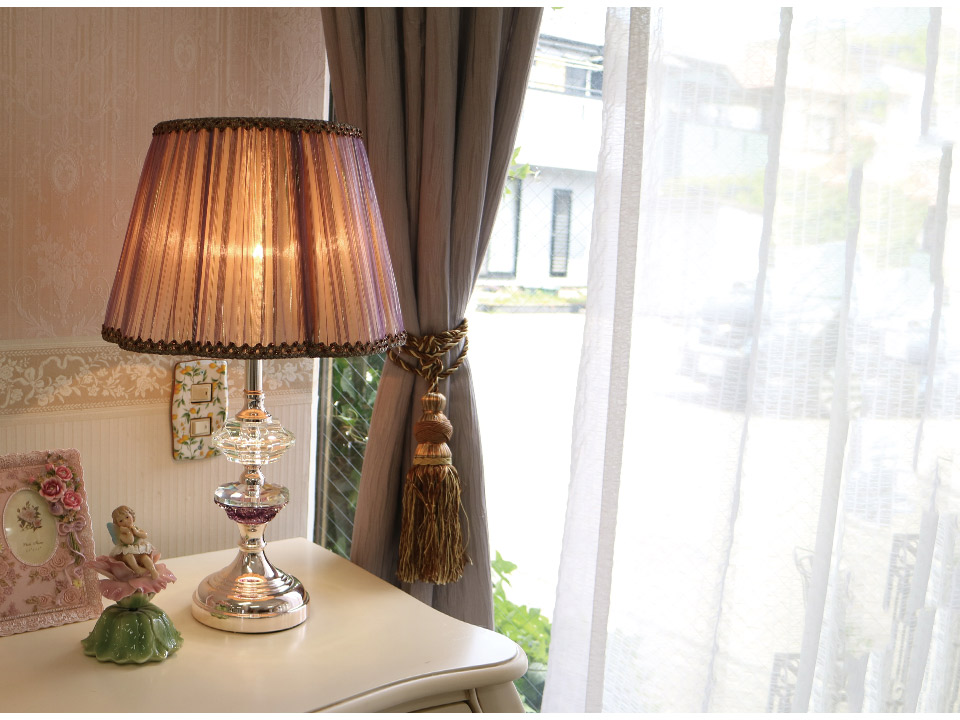 ロココなクリスタルテーブルランプ｜おしゃれな照明の通販【輸入家具屋