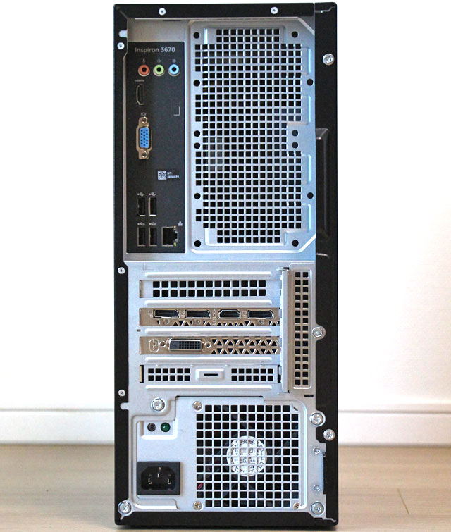 Dell Inspiron デスクトップ（3670）のレビュー ライトユースにも