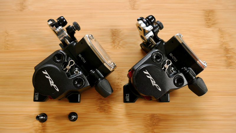 クリアランスに注意？『TRP HY/RD』ワイヤー式油圧ブレーキの詳細