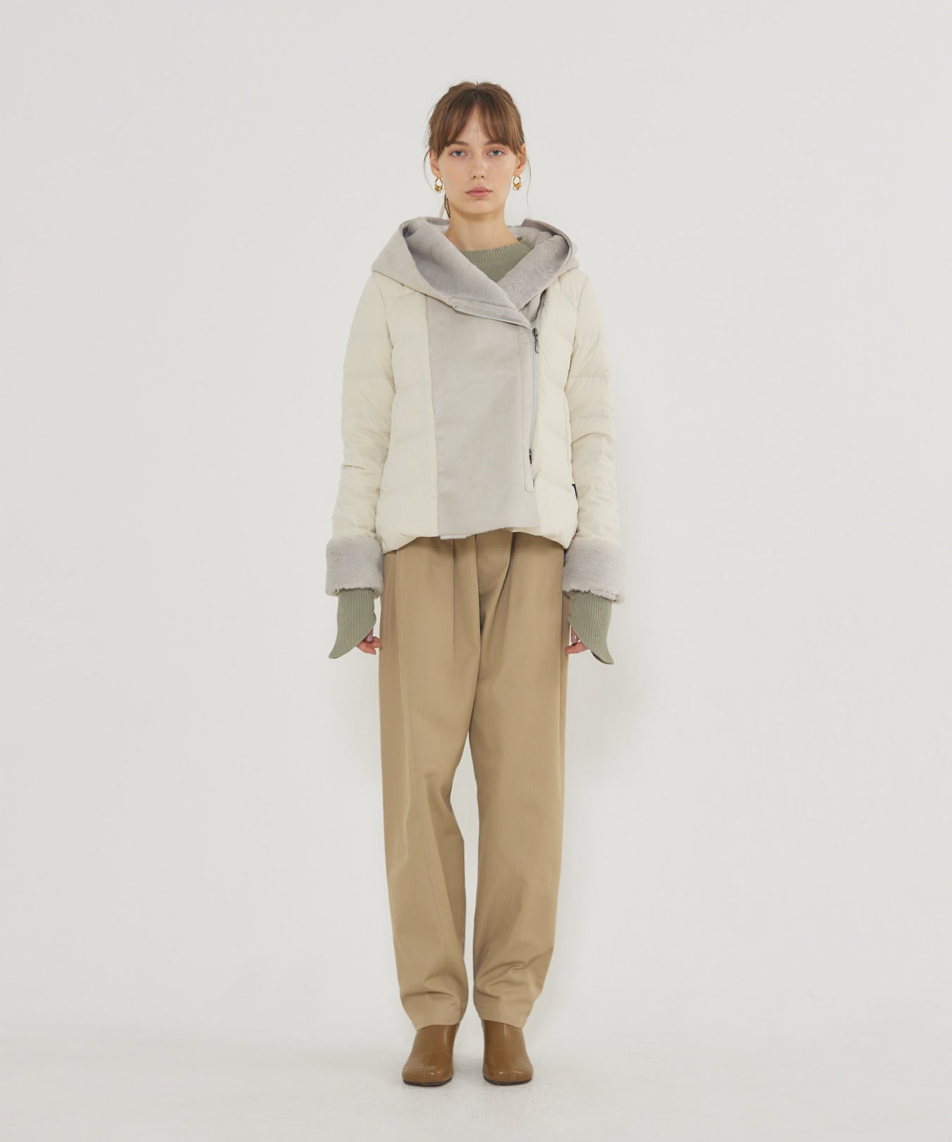 フェイクムートンフードジャケット – 粧U -YOSOOU-