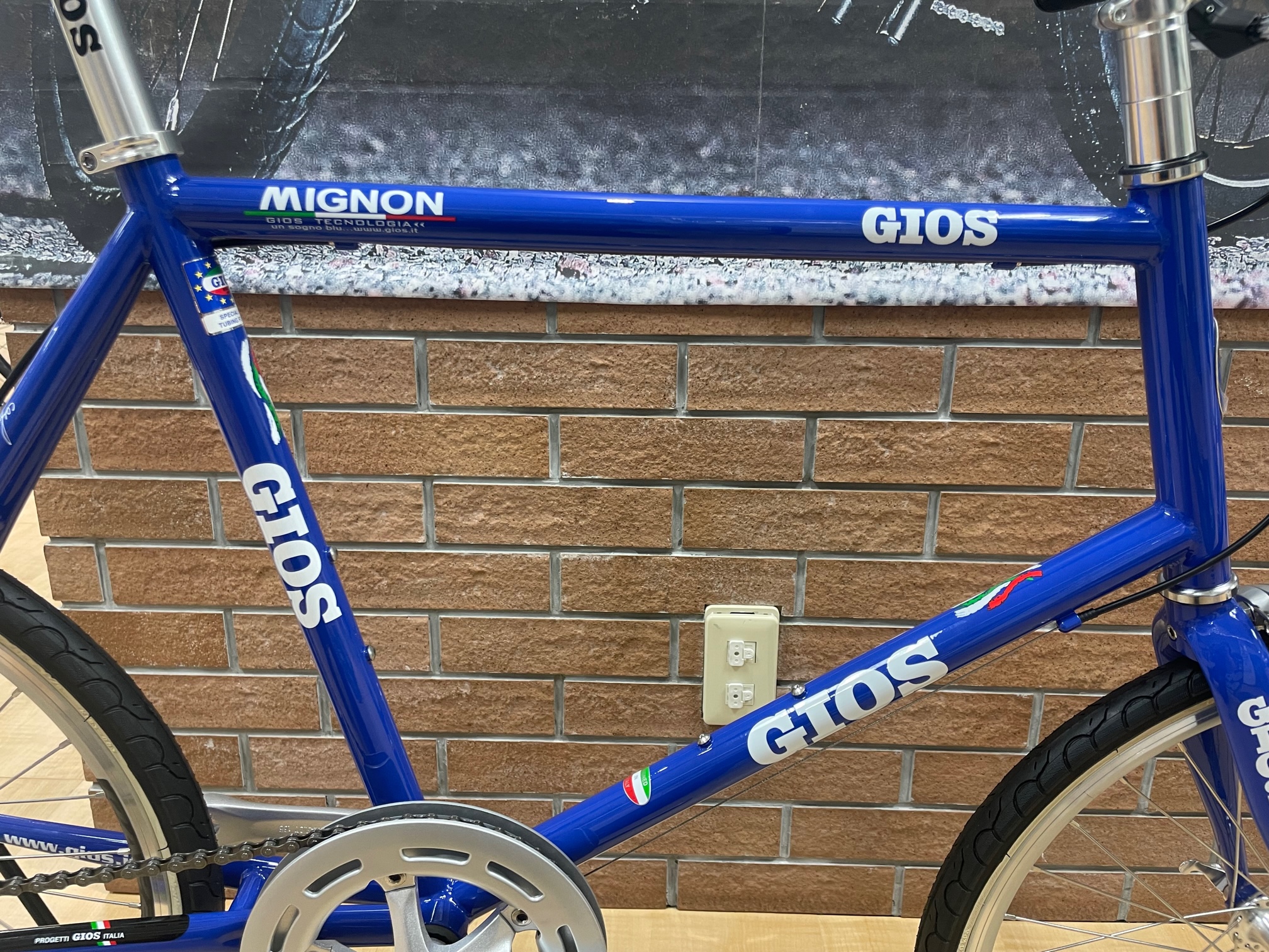 入荷速報！イタリアブランドのスタイリッシュなミニベロ【GIOS MIGNON
