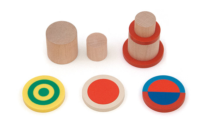 ケルンモザイク円弧セット（童具館・日本） – 木のおもちゃ専門店ゆうぼ