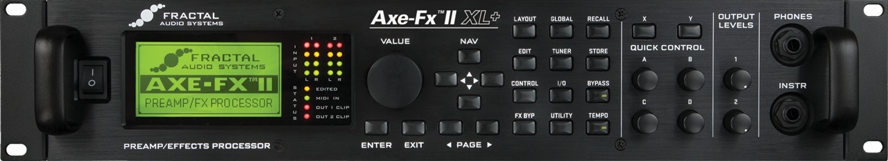 Axe-Fx II XL+とKemper、Helixのざっくりレビュー【アンプ