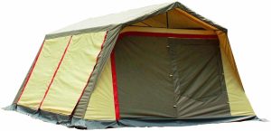 柔軟性に磨きをかけた ロッジシェルターII・TC – 残念キャンプで