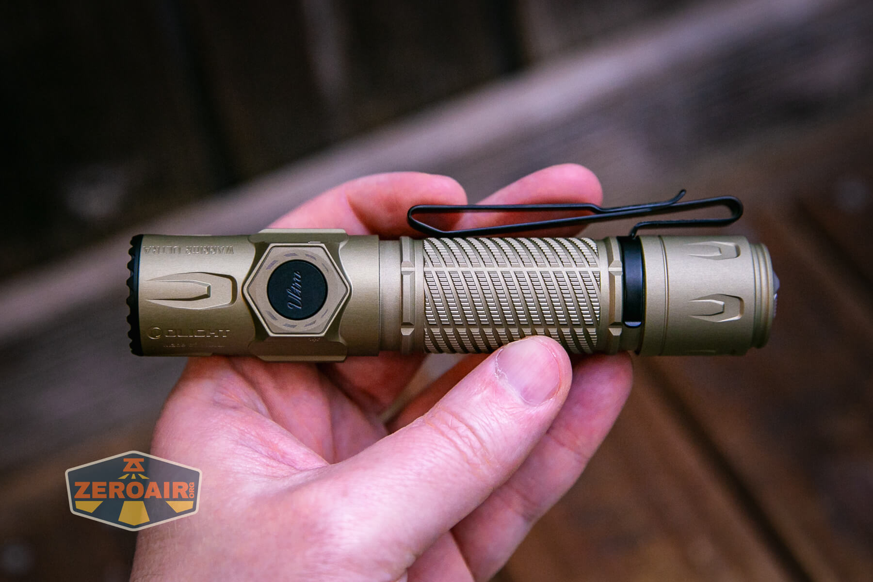Olight Warrior Ultra Flashlight Review - ZeroAir Reviews