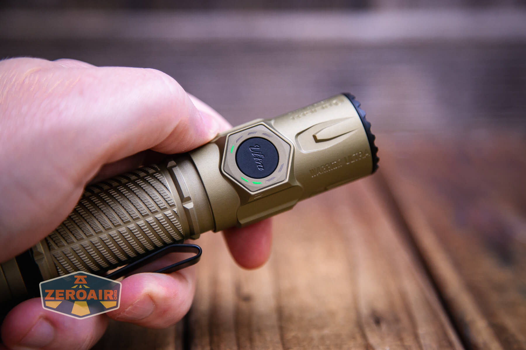 Olight Warrior Ultra Flashlight Review - ZeroAir Reviews