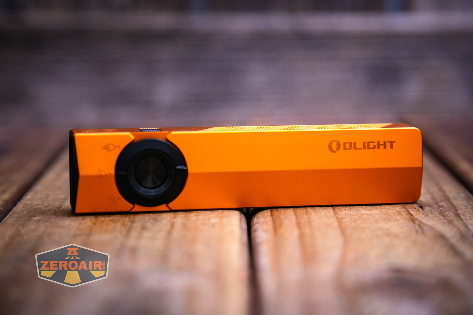 Olight ArkPro Orange Flashlight Review - ZeroAir Reviews