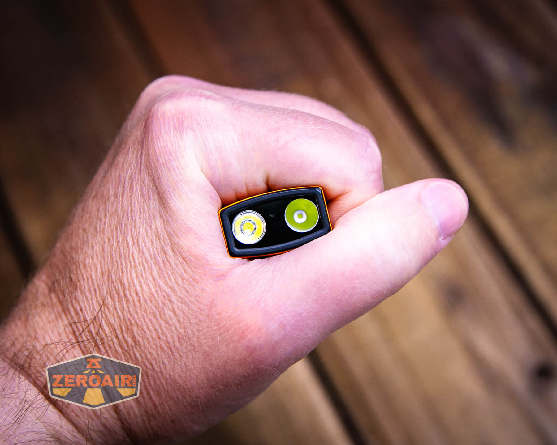 Olight ArkPro Orange Flashlight Review - ZeroAir Reviews