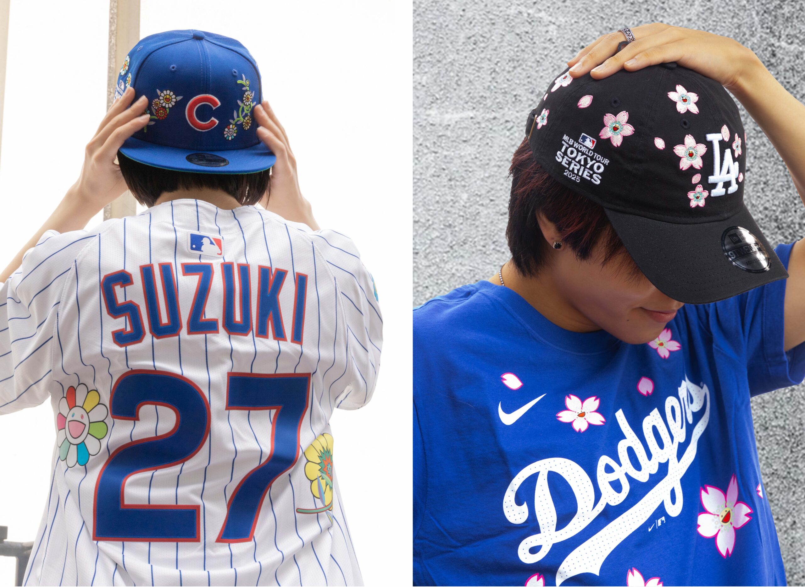 7月21日(月) 12時よりWEBショップにて、 村上隆×MLBコラボレーション