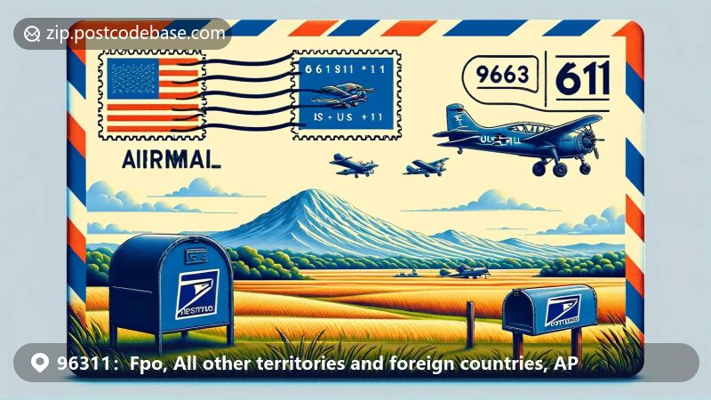 郵便番号 (ZIP Code): 96311 - FPO, AP | 米国郵便番号5プラス4 ✉️