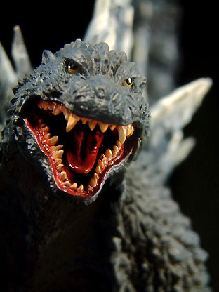 □酒井ゆうじ工房 ゴジラ2003オープニングシーン 完成品□