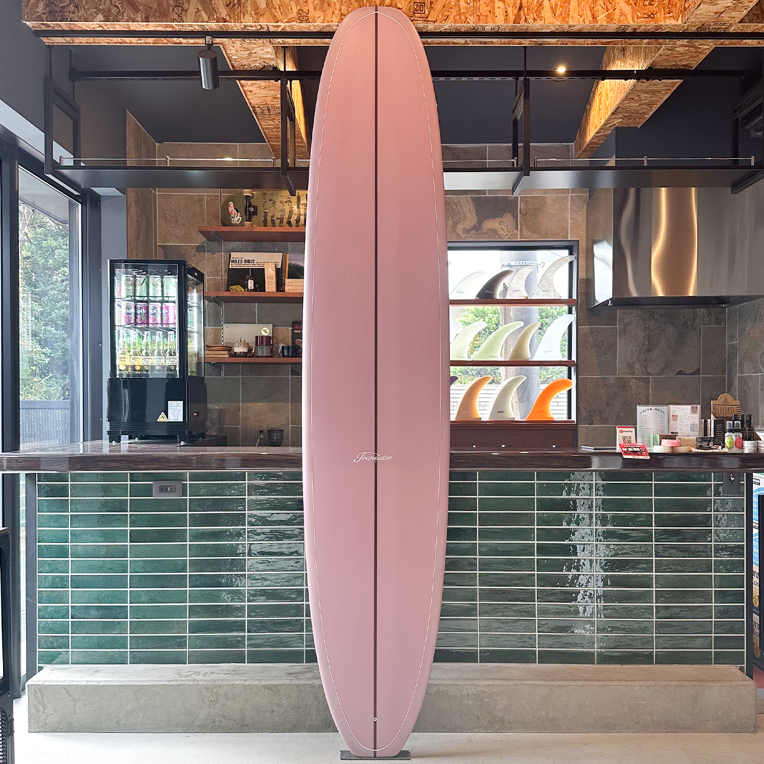 𝐓𝐨𝐝𝐝 𝐏𝐢𝐧𝐝𝐞𝐫 シェイプのNEWシングルフィンロングボードが