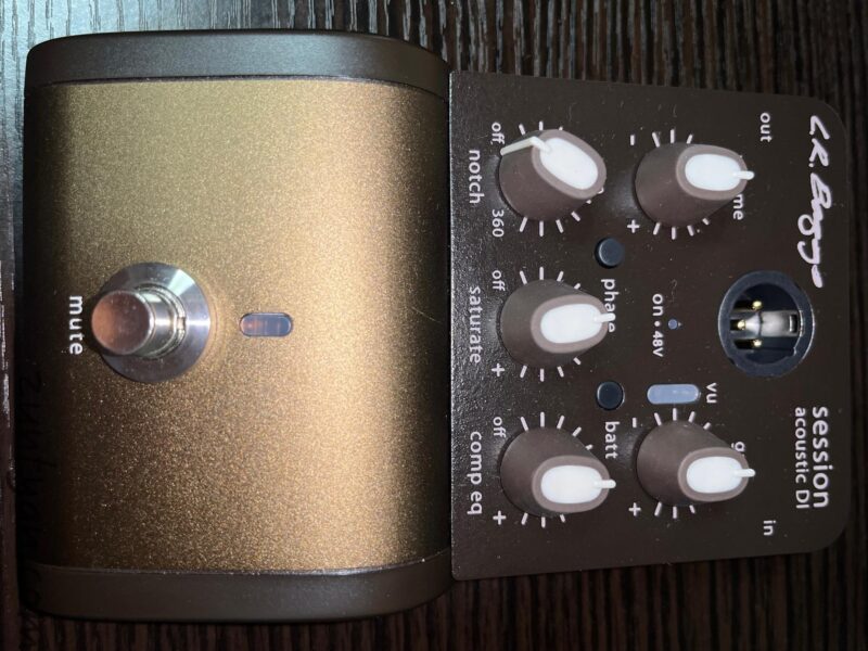 L.R. Baggs Session DI アコースティックプリアンプを使ってみた