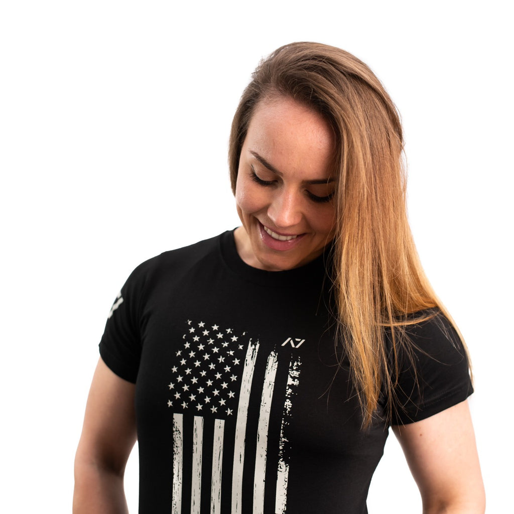 A7 Bar Grip Tシャツ『PATRIOT B&W』 Women's – A7 Japan