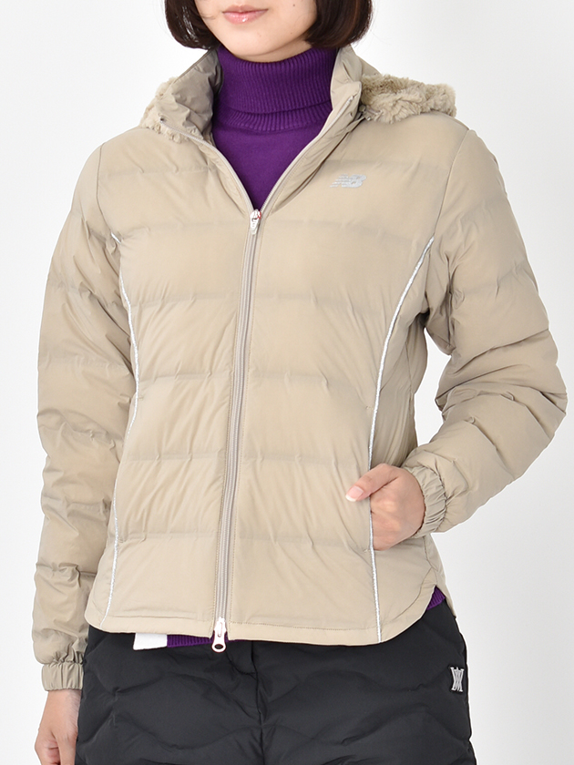 ニューバランスゴルフ 2WAYライトダウン 012-3220504（ベージュ