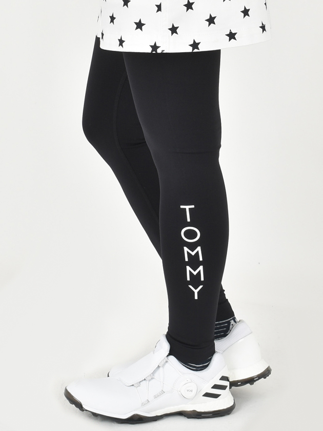 トミーヒルフィガーゴルフ 着圧サポートロゴレギンス THMB1F6F