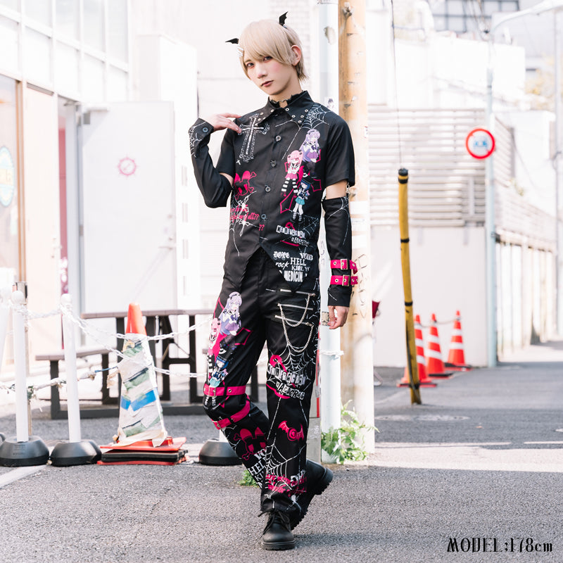 EMOパンクメンヘラチャン シャツ – ACDC RAG