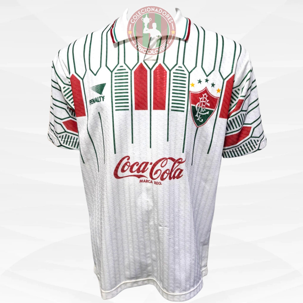 Camisa Fluminense N10 1992 Usada em jogo Piano Tamanho GG - Penalty