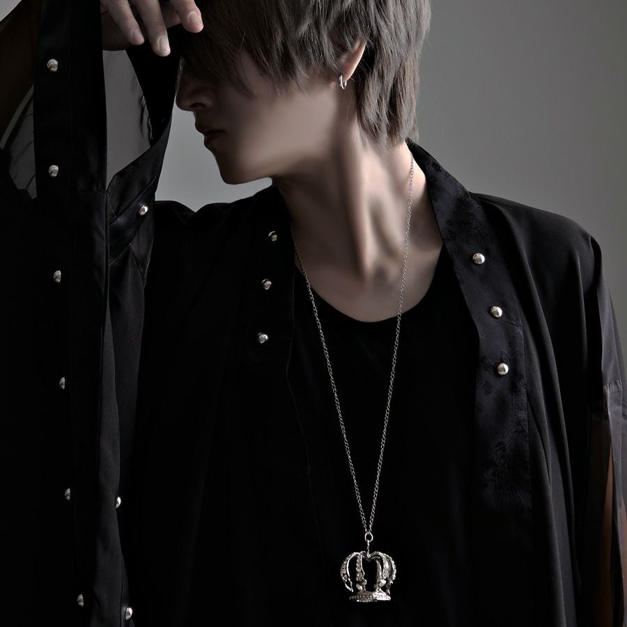 NOVESSEL【ノベセル】ビッグクラウンネックレス/全2色