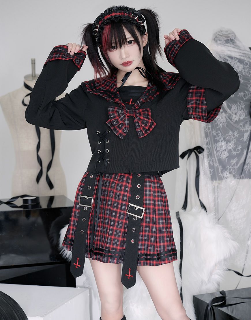 Grrr the Lipper【ガルルザリッパー】魔界学園セーラーセットアップ(改