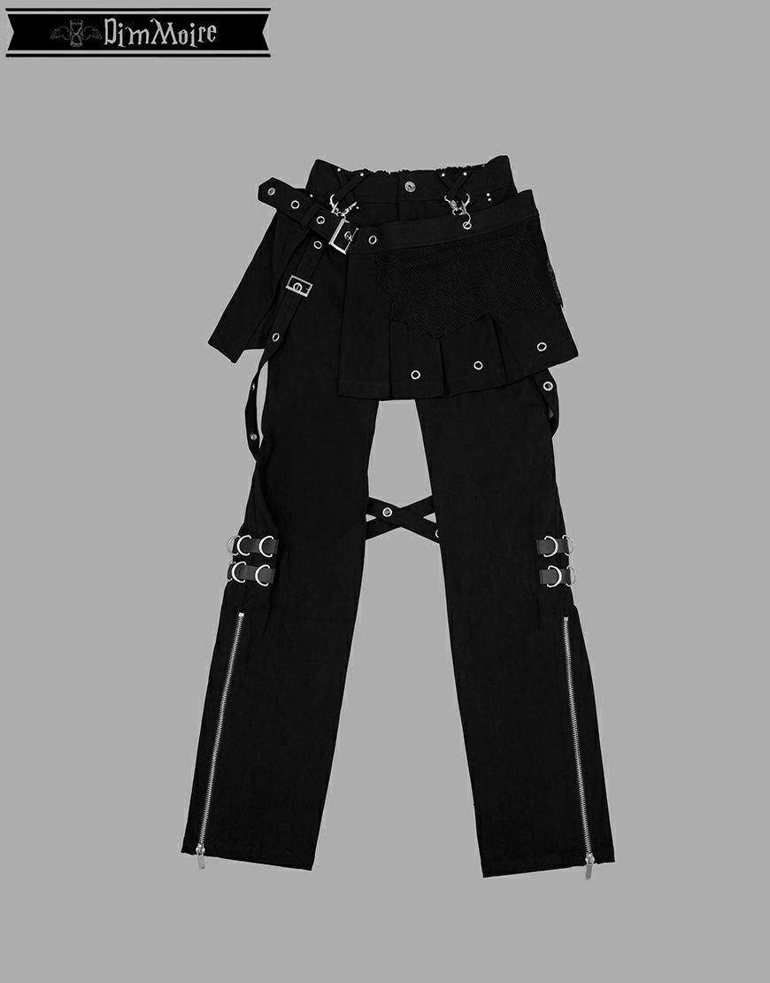 DimMoire【ディムモアール】RE:CHAIN ボンテージパンツ/Black