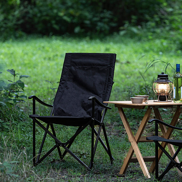 アディロンダック キャンパーズチェア ブラック – aandfonlinestore