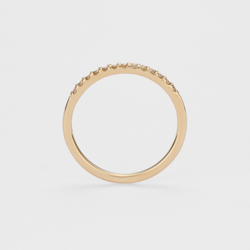 K18ダイヤモンドピンキーリング｜ピンキーリング｜アガット 公式