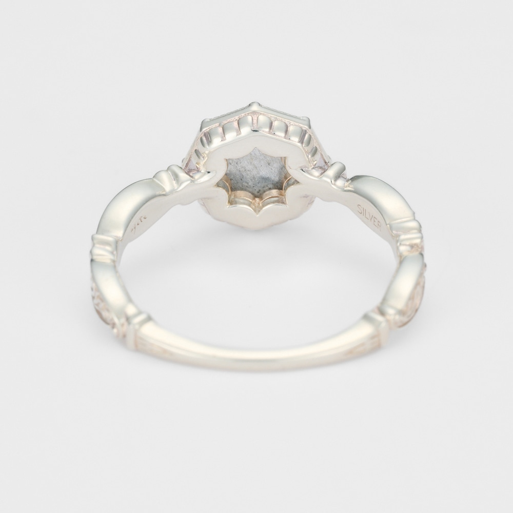 シルバーラブラドライト／クォーツリング｜リング｜アガット 公式