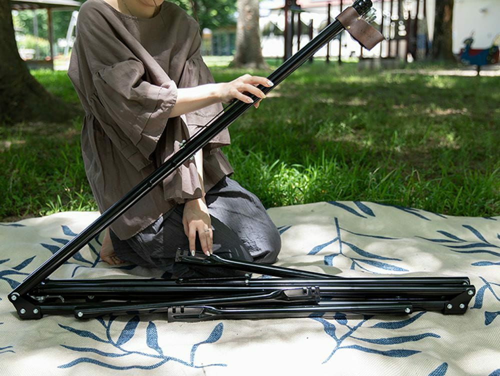 ハンモック 自立式 3way 室内 屋外 一人用 5点セット | a.depeche