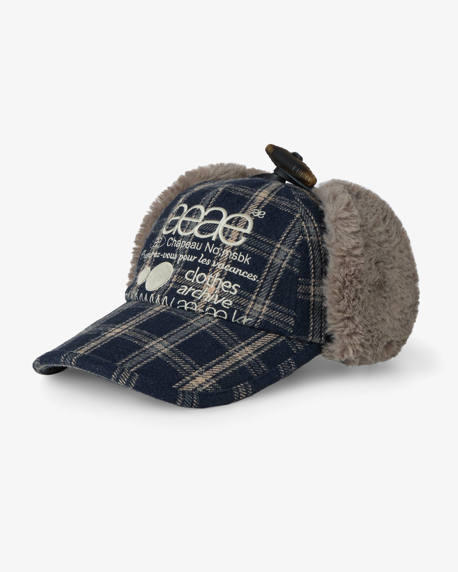 WEB LOGO TROOPER CAP [NAVY] – aeae JAPAN
