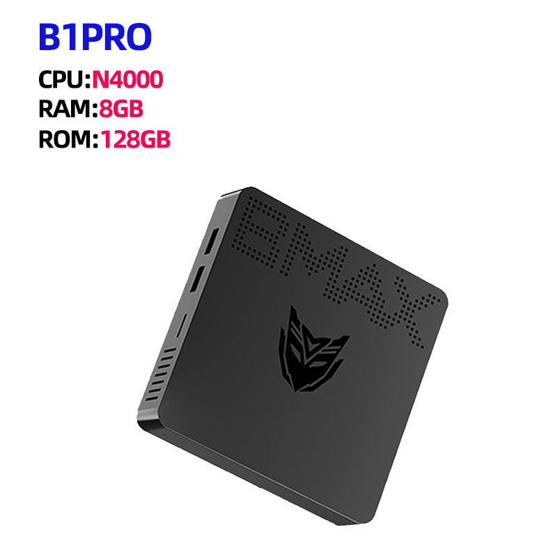 BMAX Mini PC B1PRO Windows 11 Pro 8GB RAM 128GB ROM N4000 Micro
