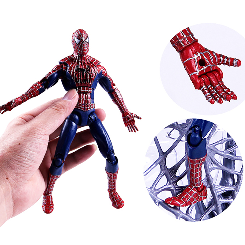 スパイダーマンアクションフィギュア,コレクタブルフィギュア,24cm