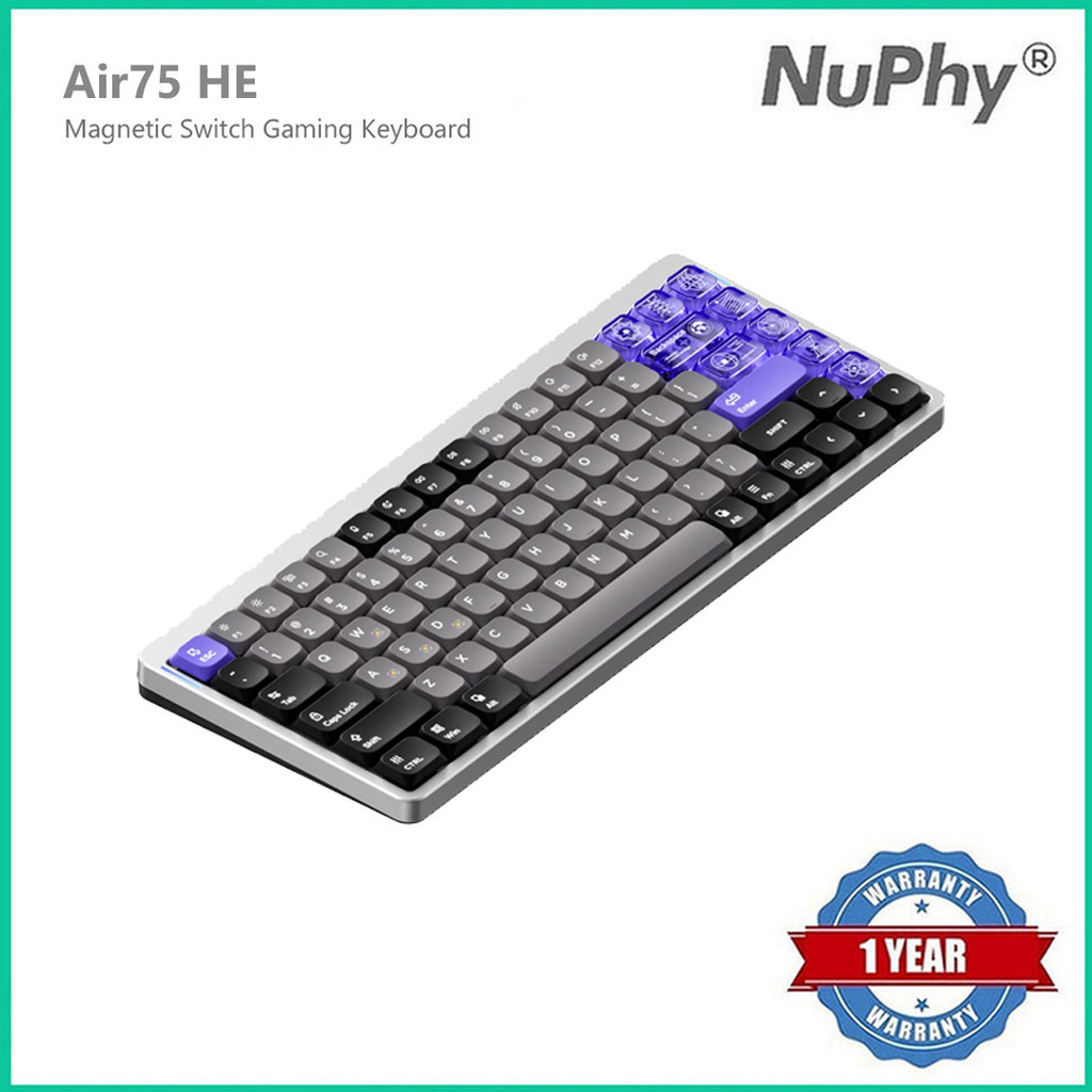 NuPhy Air75 HE Jade Pro 5年延長保証付 Air75 HE磁気スイッチ
