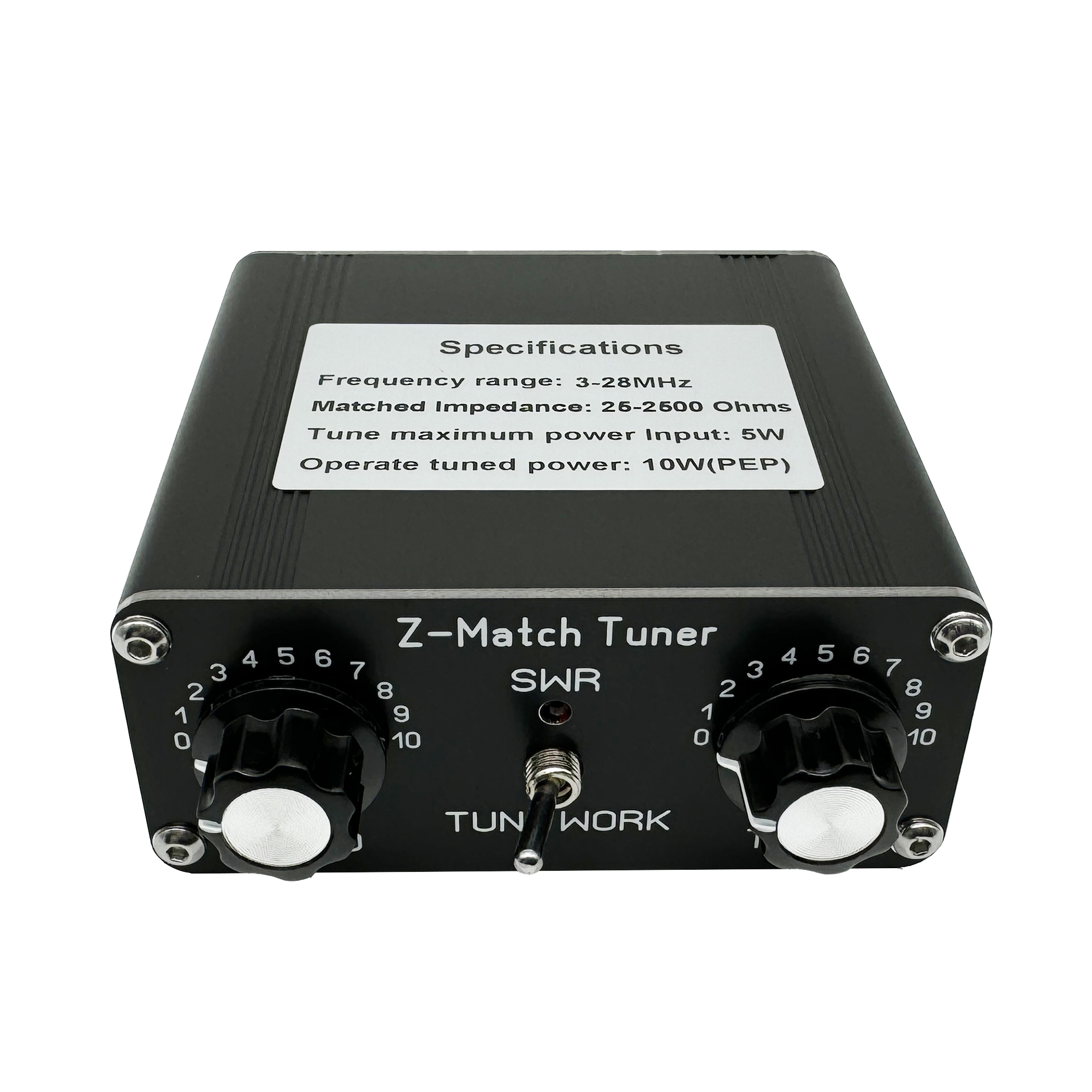 2025NEW QRP Z マッチ手動アンテナ チューナー 3 ～ 28 MHz