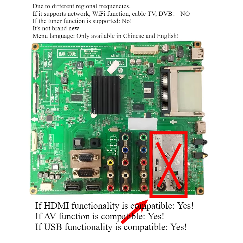 EAX64290501 メインボード LG テレビマザーボード 42CS570 50LS4000