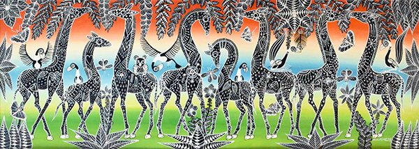 ティンガティンガ原画展＠そごう広島店 | アフリカフェ＠バラカ