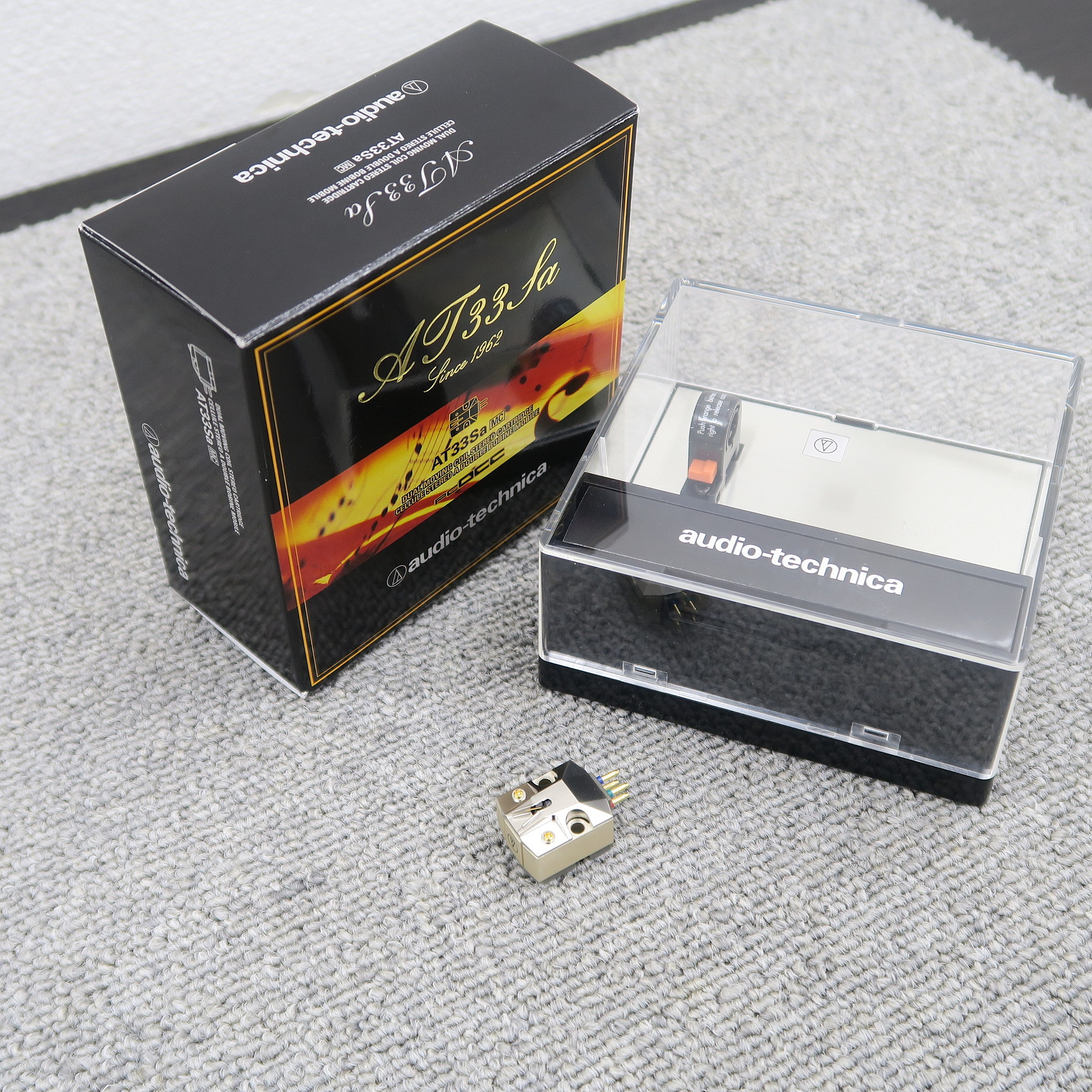 Aランク】audio-technica AT33Sa MCカートリッジ オーディオテクニカ