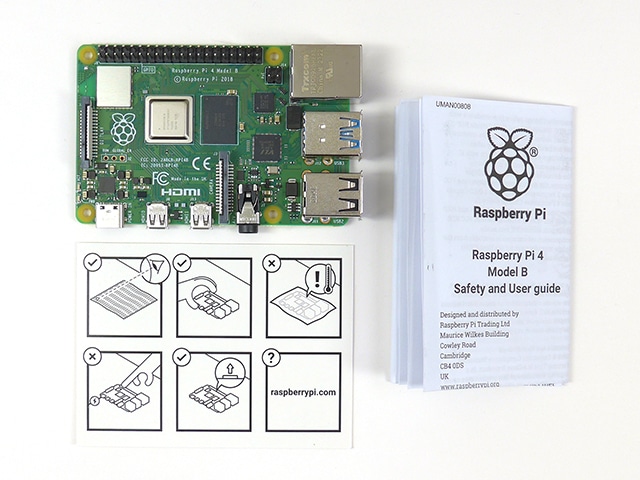 Raspberry Pi 4 Model B 1GB(ラズベリーパイフォーモデルビー): 開発