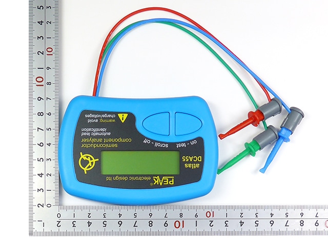 半導体アナライザーDCA55 フルオート自動判別 単4仕様: 計測器