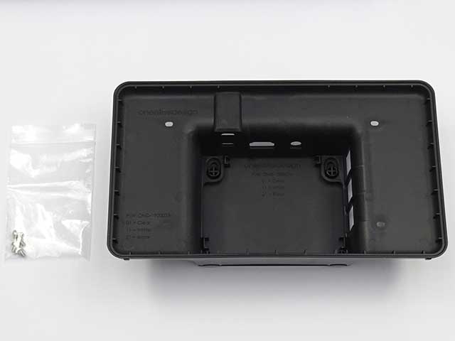 Raspberry Pi 7インチタッチスクリーン用ケース ブラック: 開発ツール