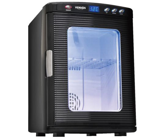 65-8733-61 ベルソス 25L冷温庫 黒 375297 【AXEL】 アズワン