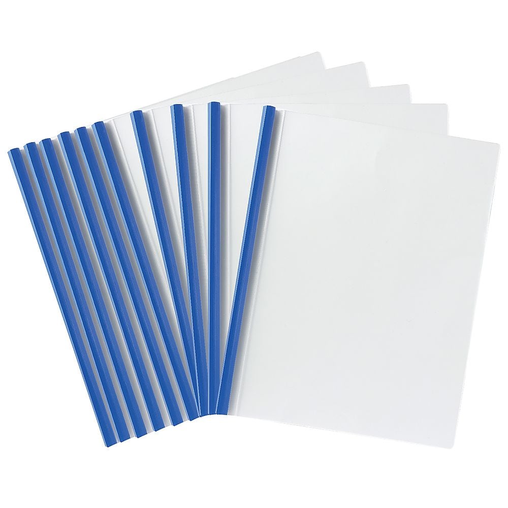 67-4931-46 レール式クリアファイル 10冊組 93169 【AXEL】 アズワン