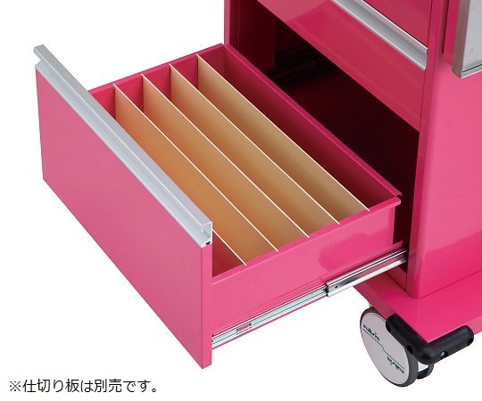 7-9782-01 アルティア救急カート 500×860mm 蘇生板付 NK-86 【AXEL