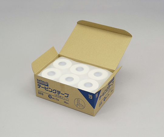 0-8029-02 テーピングテープ［非伸縮］ 24巻入 CH-19 【AXEL】 アズワン